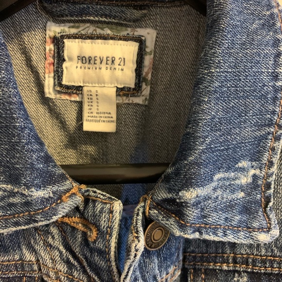 Forever 21 denim vest - Picture 2 of 3